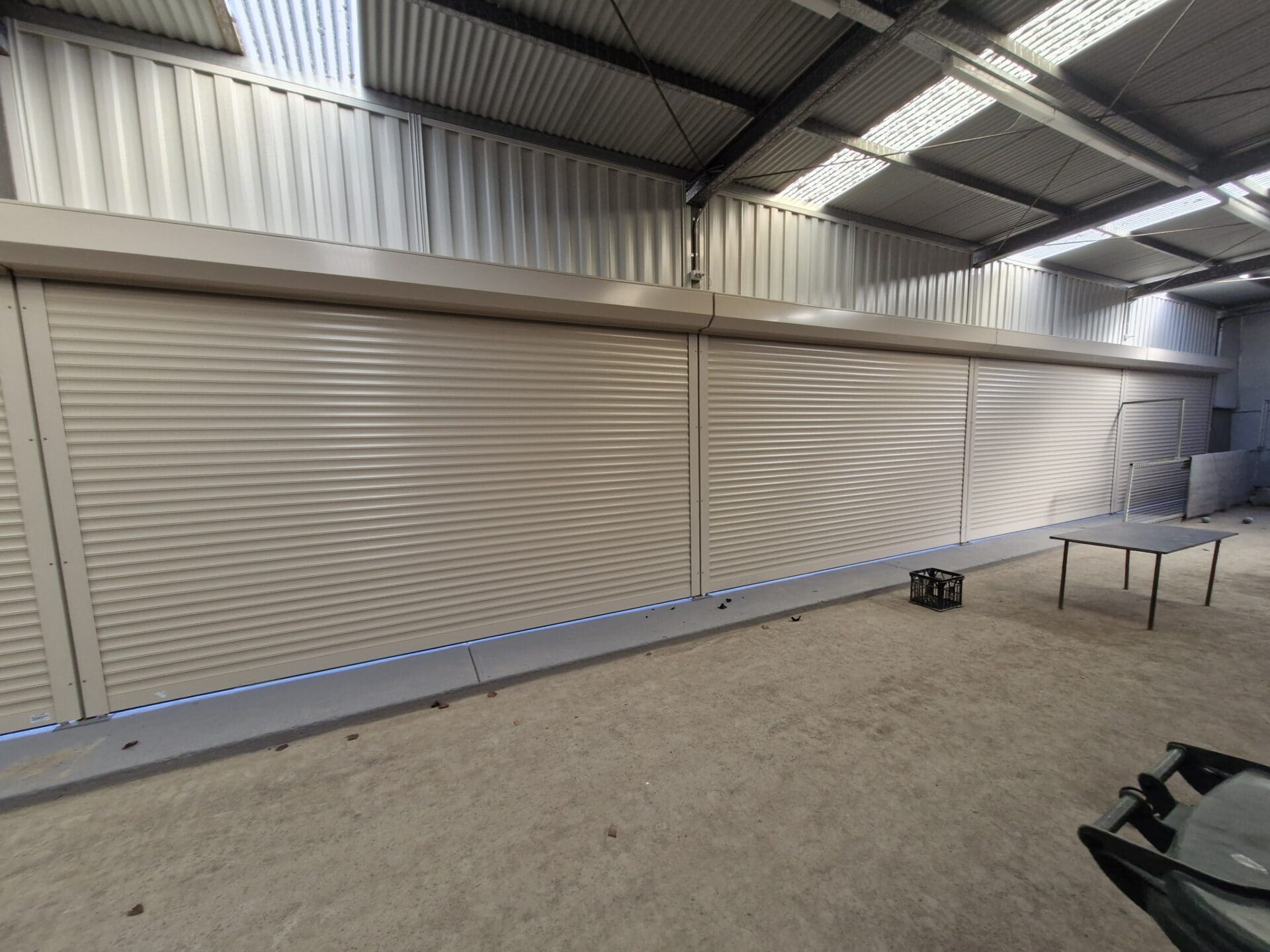 heavy duty commercial roller shutters